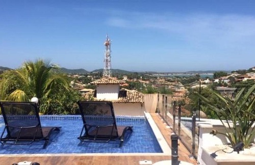 Alto de Buzios House | Casa de condomínio em Geribá - Vista Mar.