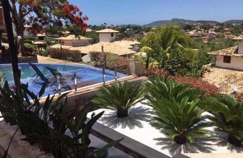 Alto de Buzios House | Casa de condomínio em Geribá - Vista Mar.