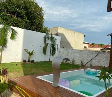 Balneario Arroio do Silva House | Casa de Praia, alto padrão, estilo industrial, 50 metros do mar.