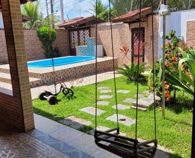 Campos Eliseos House | Casa de praia Jequitiba, 50 metros do mar com piscina!ITANHAÉM!
