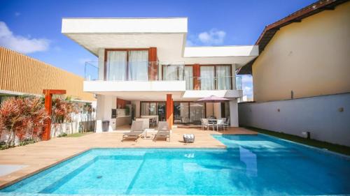 Jenipabu House | Casa de Praia Pé na Areia Frente Mar em Guarajuba