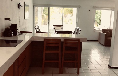 Telchac Puerto House | Casa del Palmar, in the beach,Telchac Puerto Yucatan