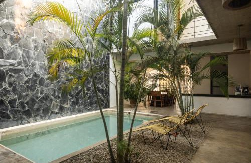 Emiliano Zapata Villa | Casa Diego Unique Ecological/Minimalist House & Inside Pool