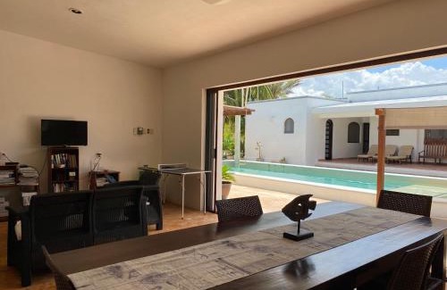 Chicxulub Puerto House | Casa familiar, alberca privada, pasos de la playa