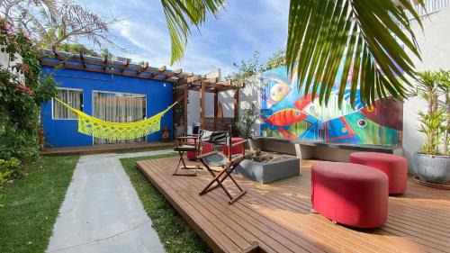 Quatro Ilhas House | Casa familiar na exuberante praia de 4 ilhas.