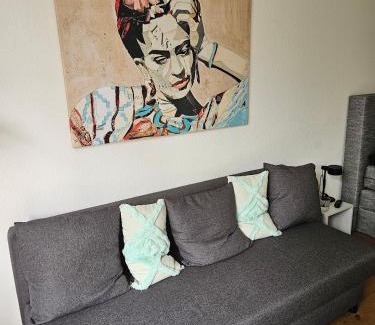 Altglienicke Apartment | Casa Frida - Business Apartment near Airport BER, kitchen, bathroom, balcony, car park