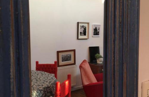 Santiago Apartment | Casa Interior con jardín