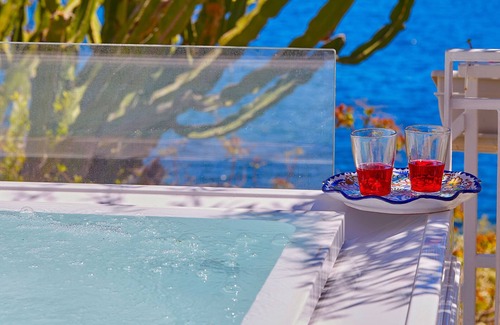 Santa Flavia Villa | Casa Mamà sea view with direct access to the beach