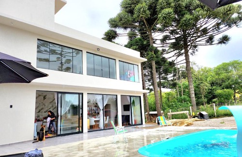 Mandirituba House | Casa no Campo, piscina, beach tennis, futebol