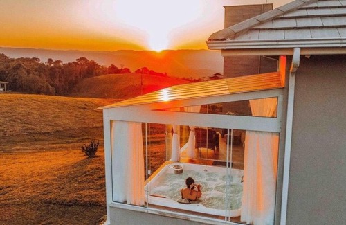 Rancho Queimado House | Casa Paraíso do Sol - Rancho Queimado - SC