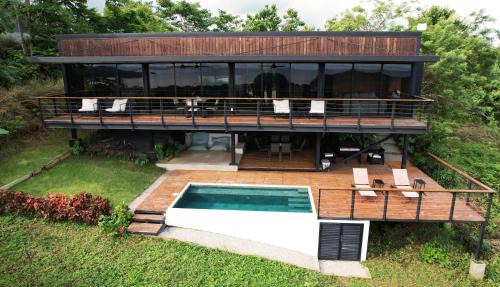 Las Escobas del Venado House | Casa Pelícano - Tropical house w' private pool and ocean views