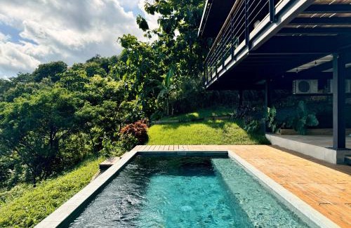 Las Escobas del Venado House | Casa Pelícano - Tropical house w' private pool and ocean views