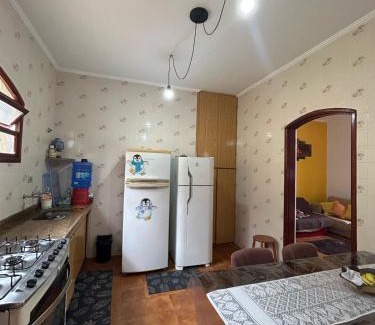 Jardim Imperador House | Casa Praia Grande pé na areia