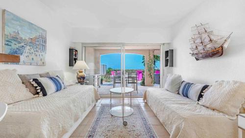 Sainte-Maxime Hotel | CASA SELLA Beautiful terrace with Sea View