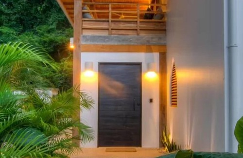 Nosara House | Casa Sierra, Walk to Surfing Beach, Bohemian inspired boho chic beach home with lush tropical landsc