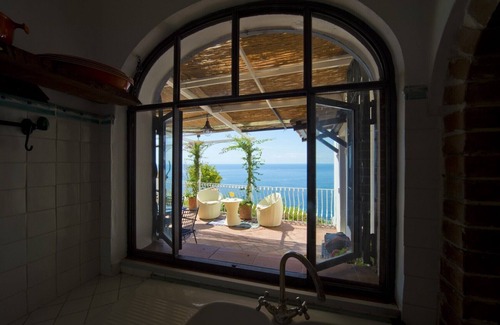 Praiano Ski Chalet | Casa Sunset - Panoramic terrace overlooking Positano and Capri