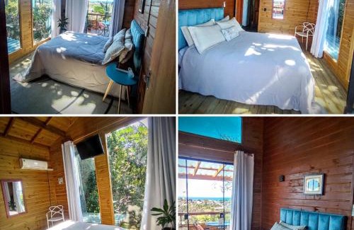 Pedrita House | Casa temporada à 800m da praia Floripa vista pro mar