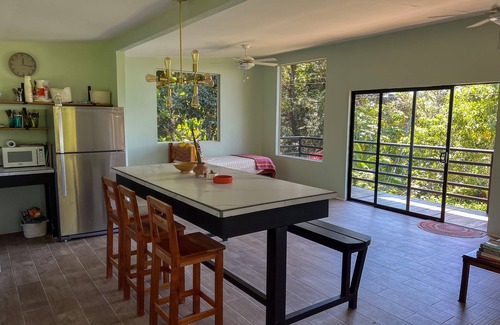Pavones House | Casa Tierra Media - Oceanview Jungle Experience - WiFi & AC