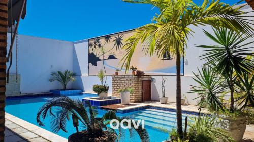Touros House | Casa Tropical Com Piscina por Quarto à Vista