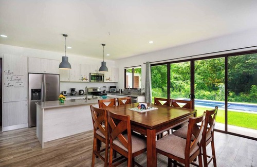 Junquillal House | Casa Tuga is a bright 4BR, 4BA home with a private pool (with kid-friendly area), Just a short walk to the beach and restaurants.