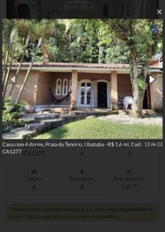 Tenorio House | Casa Ubatuba Tenório