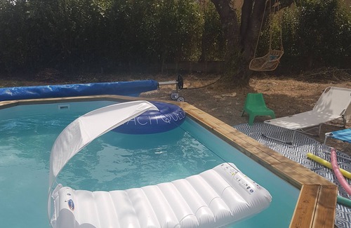 Prunelli-di-Fiumorbo House | Casa Valentina heated pool garden with trees
