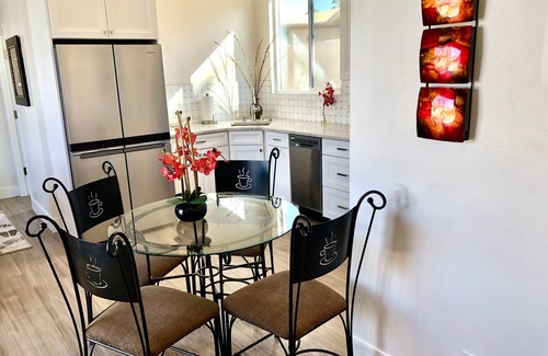 Palm Desert Apartment | CASA VERBA in Palm Desert at EL PASEO ! 1BD 1BA, Private Pool, Mountain Views!