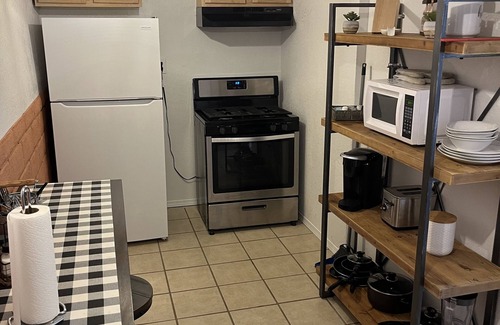 Mesilla Park House | Casita! Fully functional kitchen and bathroom!
