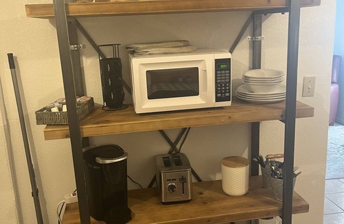 Mesilla Park House | Casita! Fully functional kitchen and bathroom!
