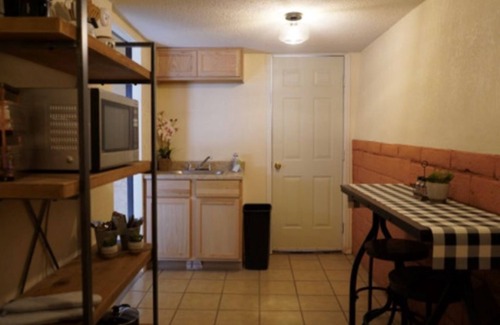 Mesilla Park House | Casita! Fully functional kitchen and bathroom!