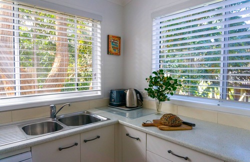 Macmasters Beach House | Castaway Macmasters Beach | Opposite beach path | Pet friendly & Fireplace