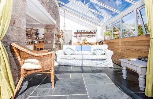 Sennen Cove House | Castaways, Cottage With Sea Views, Lush Gardens & Patio By the Beach