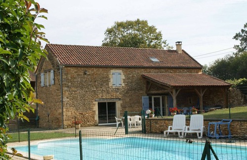 Saint-Pompont House | Castle in Besse with Private Pool