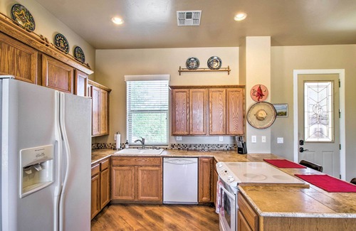Desert View Village House | Cave Creek Casita w/Fire Pit: 5 Mi to Town & Golf