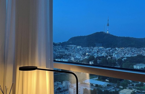 Namyeong-dong Apartment | Center of Seoul,Namsan Suite loft with two floors
