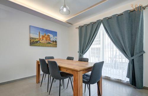 Qormi Apartment | Central Comfort, Stylish 2BR Apt with Balconies by 360 Estates