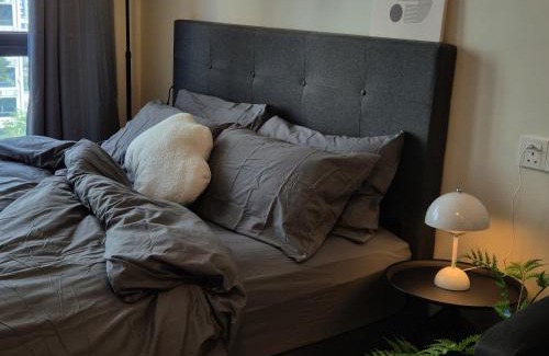 Johor Bahru Apartment | Central Park Cozy Garden View Studio for 3 pax