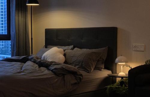Johor Bahru Apartment | Central Park Cozy Garden View Studio for 3 pax