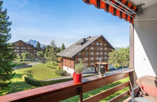 Villars-sur-Ollon Apartment | Central studio in Villars sur Ollon, Emeraude, for 3 only 100m to Bretaye ski train