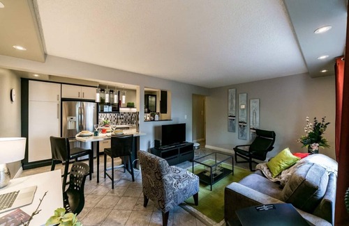 Jasper Place Condo | Centrally Located, 3 Beds, Economical Sleeps 4!