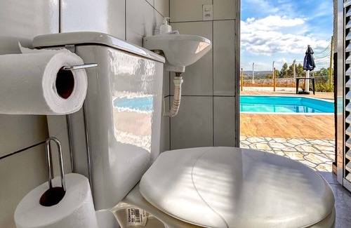 Mairinque House | Chácara incrível com churrasqueira em Alumínio/SP