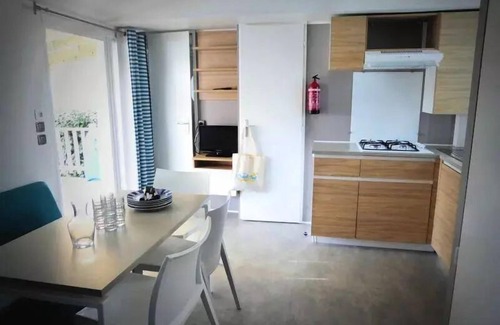 Saint-Gilles-Croix-de-Vie House | Chadotel Bahamas Beach * - C- Baltic mobile home 3 bedrooms 6 to 8 people - 6 people. included in the price
