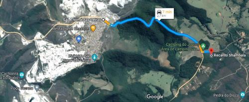 Sao Thome das Letras Ski Chalet | Chalé 2 Recanto Shambala - a 2,5 km de São Thomé