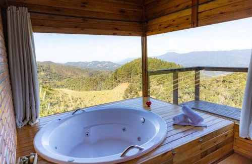 Aguas Mornas Ski Chalet | Chalé alecrim Rancho Queimado
