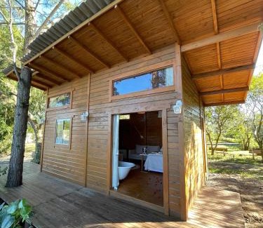 Passo de Torres Cabin | Chalé com banheira a beira do Rio Mampituba