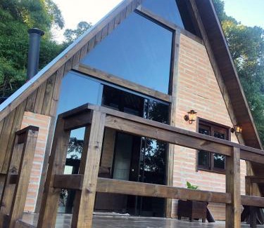 Timbe do Sul Ski Chalet | Chalé com vista em Timbé do Sul, Serra da Rocinha