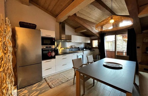Saint-Marcel Ski Chalet | Chalet, balcony, tv, ski locker, 80m², Les Menuires