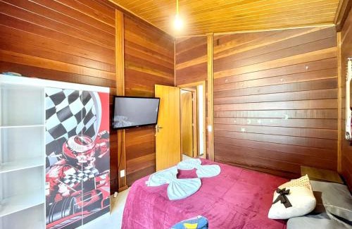 Campos do Jordao Ski Chalet | Chale Joia da Serra 3,5 do Centro de Campos do Jordão - Completo