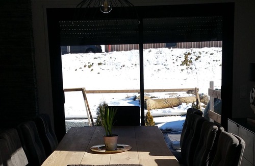 Mijoux House | chalet 10 people at the foot of the slopes panoramic view