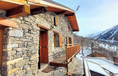 Valmeinier Ski Chalet | Chalet 14 Pers, Skis aux Pieds, vue Panoramique.